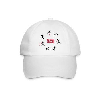 Track & Field, Heptathlon - Baseball Cap - white/white - Front