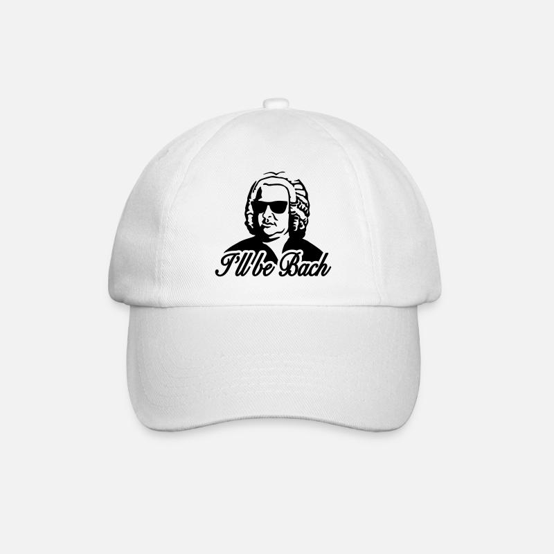 I'll be bach 2b - Casquette classique - blanc/blanc