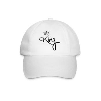 Roi. - Casquette classique - blanc/blanc - Devant