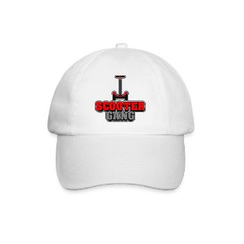 Scooter-Bande - Baseballkappe - Weiß/Weiß - Vorne