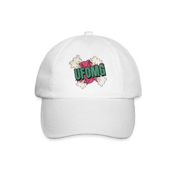 Geek Alien Amants Alien Kid Cool Anal Probe - Casquette classique - blanc/blanc - Devant