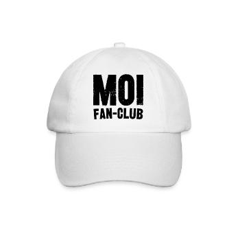 moi fan-club - Casquette classique - blanc/blanc - Devant