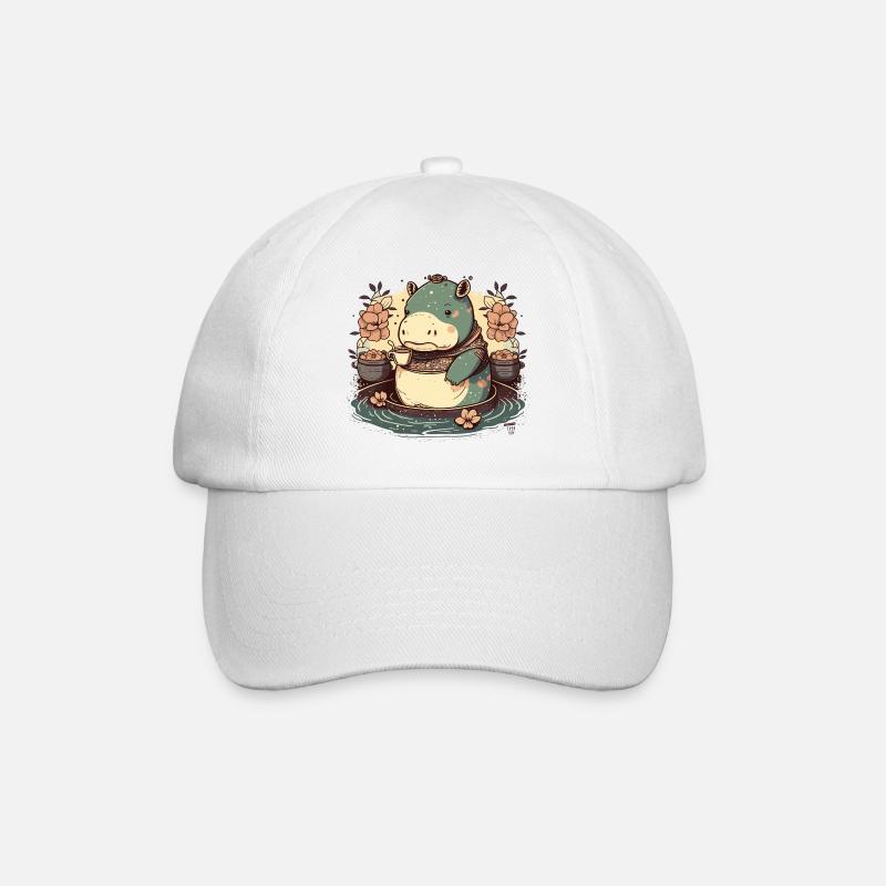 hippo 5 - Casquette classique - blanc/blanc