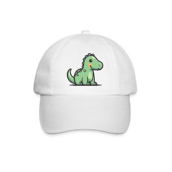 Dinosaure - Casquette classique - blanc/blanc - Devant