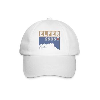 Elfer Berg Hiking Elferspitze Hike Mountain Tour - Baseball Cap - white/white - Front