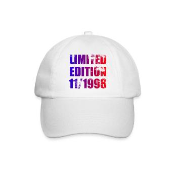25th Anniversary Limited Edition 11/1998 - Casquette classique - blanc/blanc - Devant