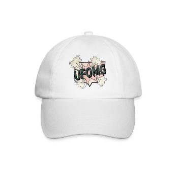cool area 51 raid fun alien loving kid alien pun - Baseball Cap - white/white - Front