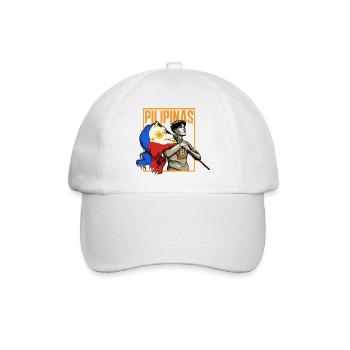 Philippines drapeau philippin fierté je cadeau - Casquette classique - blanc/blanc - Devant