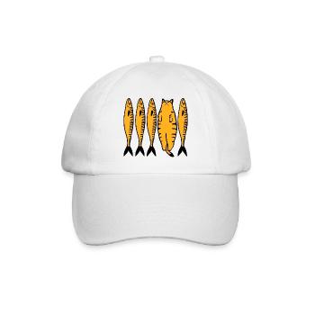 Golden Cat & companies - Baseball Cap - white/white - Front