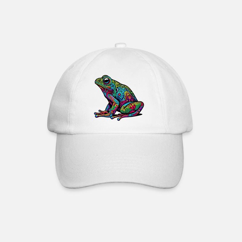 Grenouille - Casquette classique - blanc/blanc