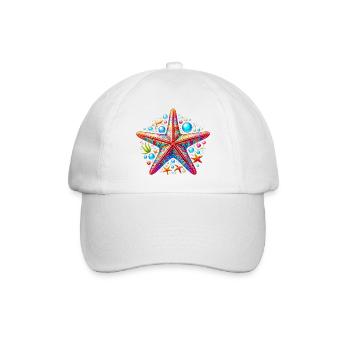 Étoile de mer - Casquette classique - blanc/blanc - Devant