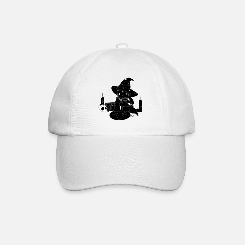Dark Magic - Baseballkappe - Weiß/Weiß