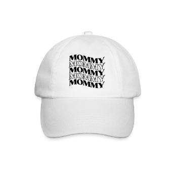 Bonheur des mères Maman Rétro Hippie pour la fête des mères - Casquette classique - blanc/blanc - Devant