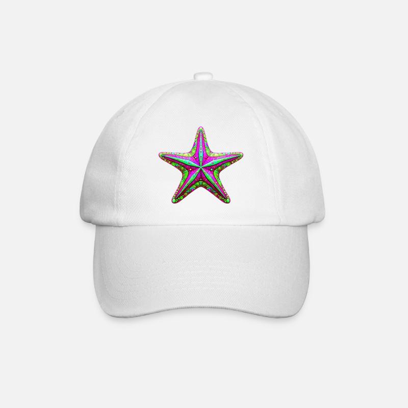 Étoile de mer - Casquette classique - blanc/blanc