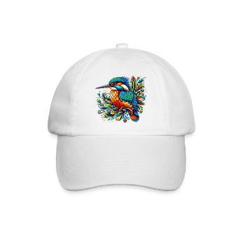 Kingfisher - Baseball Cap - white/white - Front