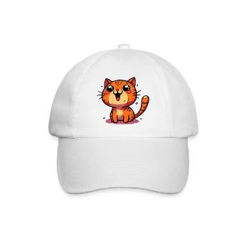 Chat - Casquette classique - blanc/blanc - Devant