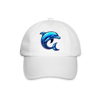 Dauphin - Casquette classique - blanc/blanc - Devant