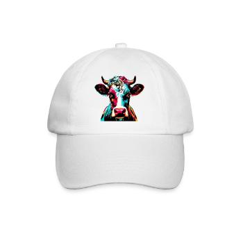 Vache - Casquette classique - blanc/blanc - Devant