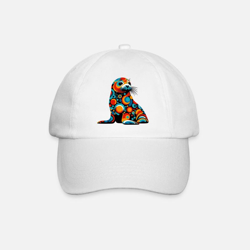 Phoque - Casquette classique - blanc/blanc