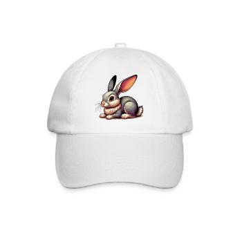 Rabbit - Baseball Cap - white/white - Front