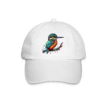 Kingfisher - Baseball Cap - white/white - Front