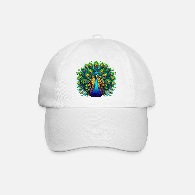 Paon - Casquette classique - blanc/blanc