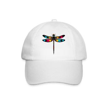 Libelle - Baseballkappe - Weiß/Weiß - Vorne