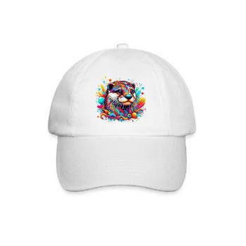 Otter - Baseballkappe - Weiß/Weiß - Vorne
