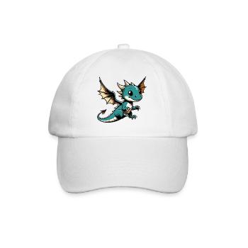 Dragon - Casquette classique - blanc/blanc - Devant
