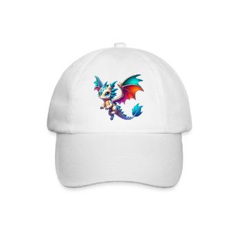 Dragon - Baseball Cap - white/white - Front