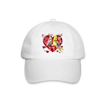 Nymph Heart (07) - Baseball Cap - white/white - Front