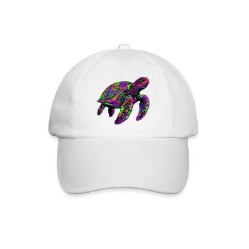 Tortue marine - Casquette classique - blanc/blanc - Devant