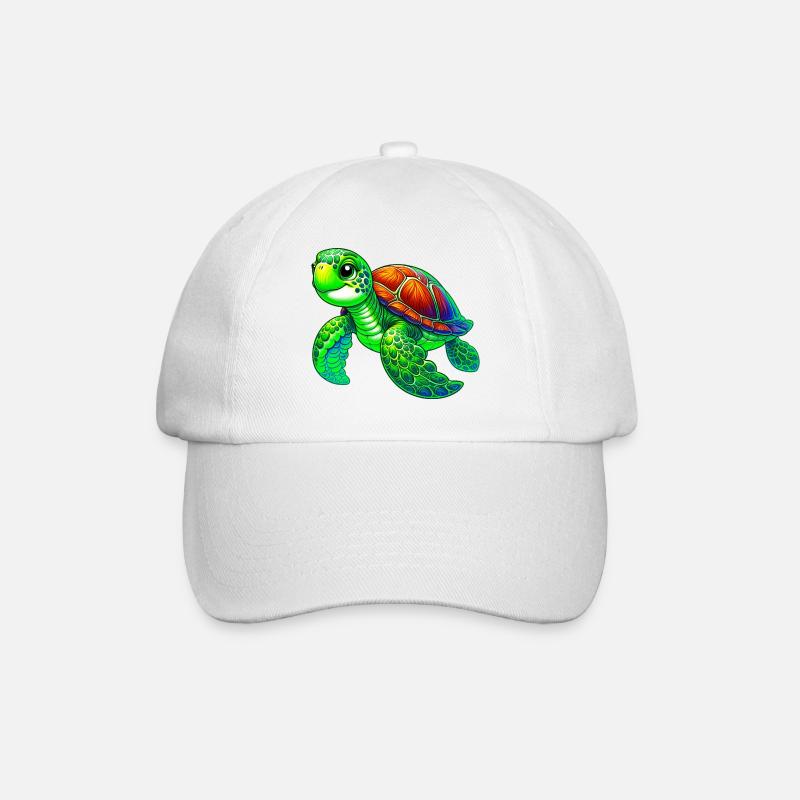 Tortue - Casquette classique - blanc/blanc