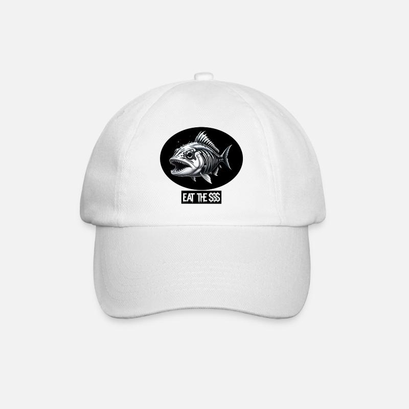 Poisson punk - Casquette classique - blanc/blanc