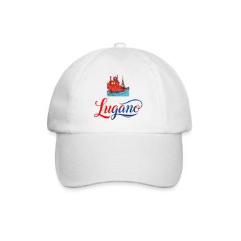 Lugano Port Souvenir - Casquette classique - blanc/blanc - Devant