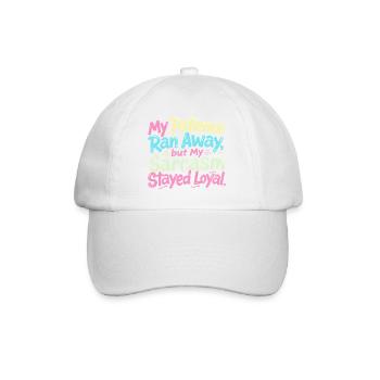 Patience gone, sarcasm remains faithful - Baseball Cap - white/white - Front