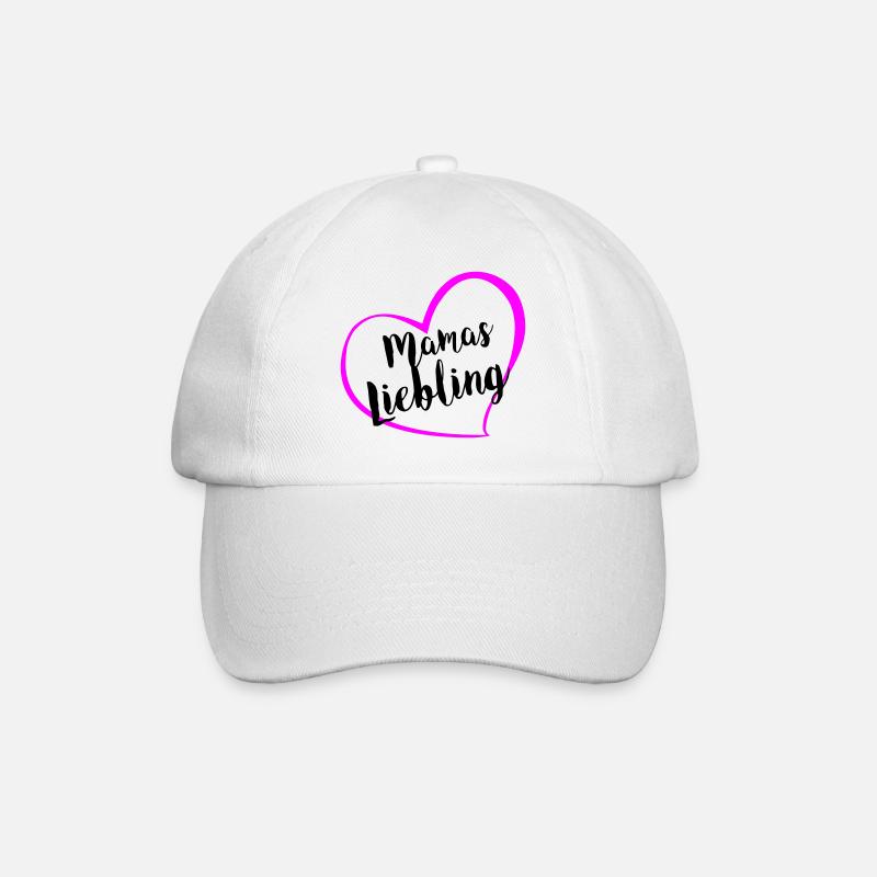 mamas_liebling - Casquette classique - blanc/blanc