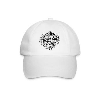 Apres Ski Team Berge - Baseballkappe - Weiß/Weiß - Vorne