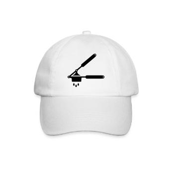 Presse-ail ou presse à spaetzle - Casquette classique - blanc/blanc - Devant