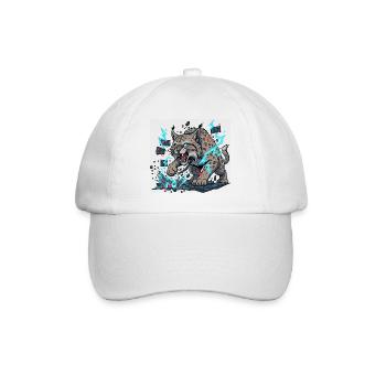 Cyber linx - Casquette classique - blanc/blanc - Devant