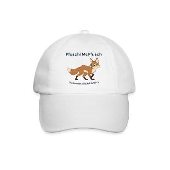 Pfuschi McPfusch : Rapide et Sale - Casquette classique - blanc/blanc - Devant