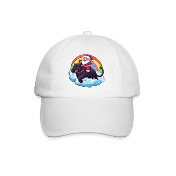 Noël du Père Noël Panthère - Casquette classique - blanc/blanc - Devant