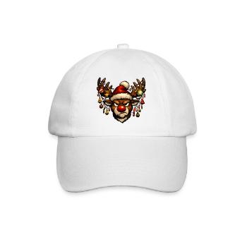 Rudolph Renne : mauvaise humeur - Casquette classique - blanc/blanc - Devant