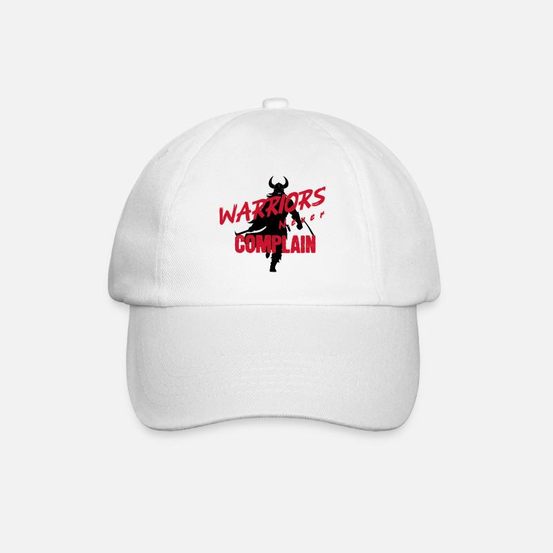 Keine Beschwerden - Baseballkappe - Weiß/Weiß