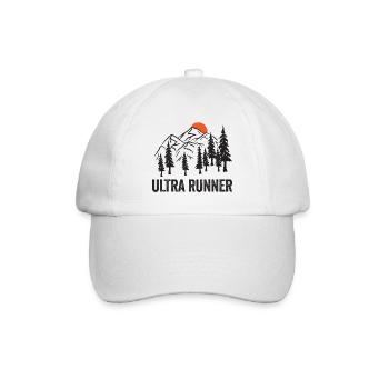 Ultra-Läufer - Baseballkappe - Weiß/Weiß - Vorne