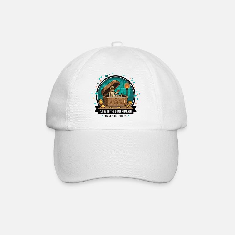 La Tombe du Pharaon 8-Bit - Casquette classique - blanc/blanc