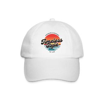 STYLE - Casquette classique - blanc/blanc - Devant