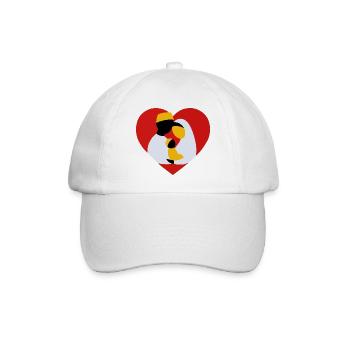 Muslim man woman baby love - Baseball Cap - white/white - Front