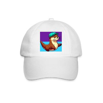 loutre - Casquette classique - blanc/blanc - Devant