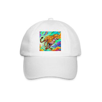 guépard - Casquette classique - blanc/blanc - Devant